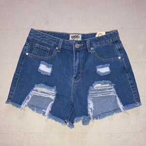 Denim Blvd LA Ripped Shorts size‎ S